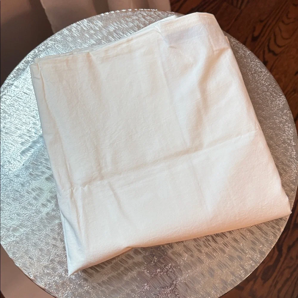 QUINCE Organic Brushed Cotton Duvet Cover Full Queen Ivory